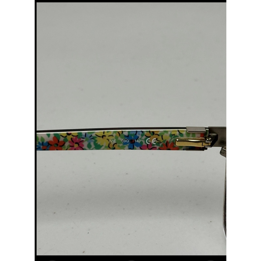 Kate Spade Ivie 009Q Eyeglass Frames Women’s 52-16-140 Floral Temple Glasses - Picture 5 of 12